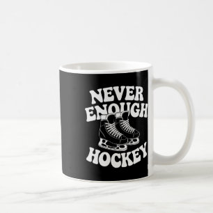 Rolig Hockey Älskare Män Kvinnor Pojkar Eller Flic Kaffemugg