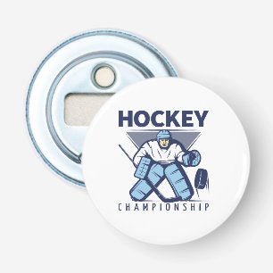 Rolig hockey flasköppnare