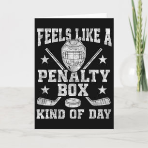 Rolig Hockey Humor Hockey Puns Hockey Pappa Skämt Kort