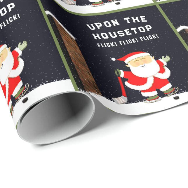 Rolig Hockey Jul Presentpapper (Rullad Hörn)