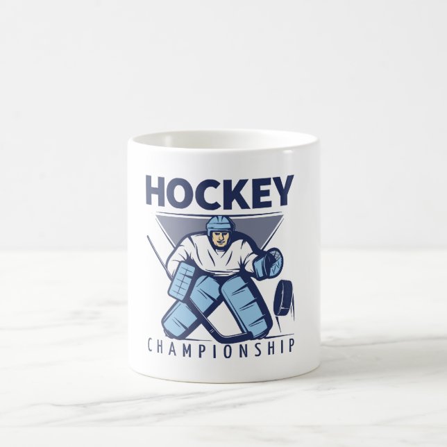 Rolig hockey kaffemugg (Center)