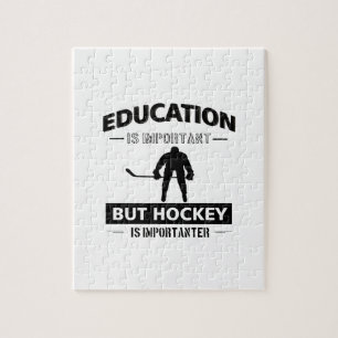 Rolig hockey pussel