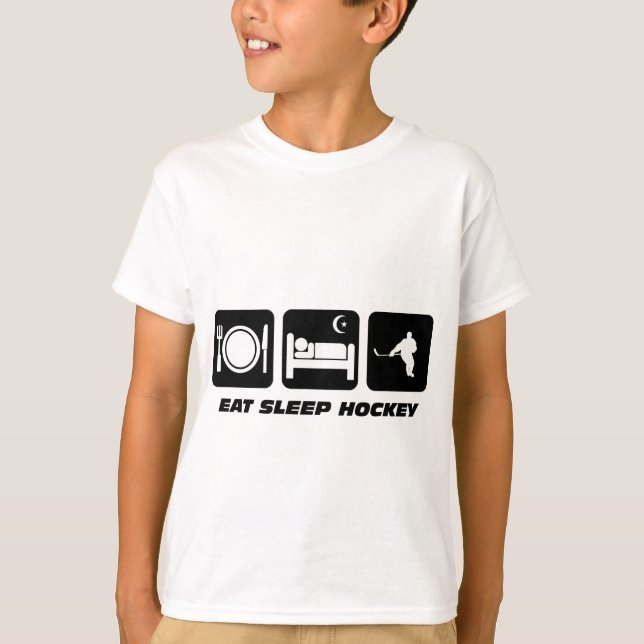 Rolig hockey tee (Framsida)