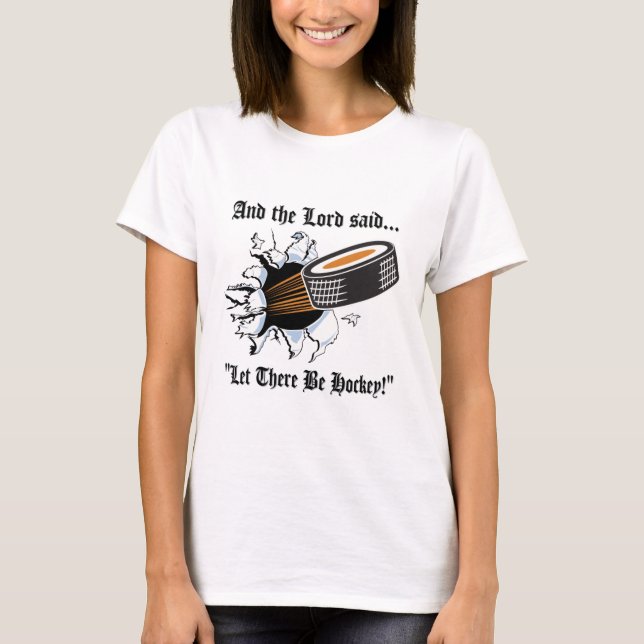 Rolig hockey tee (Framsida)