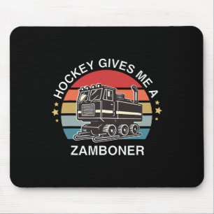 Rolig Hockey Zamboner Älskare Män Kvinnor Musmatta