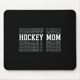 Rolig hockeymamma med lagertext Mor Mamma tränare Musmatta