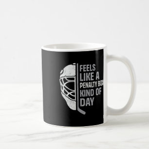 Rolig Hockeyspelare Känner Sig Som Ett Straffbås S Kaffemugg