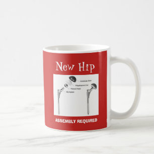 Rolig höftkirurgi - krävd enhet kaffemugg