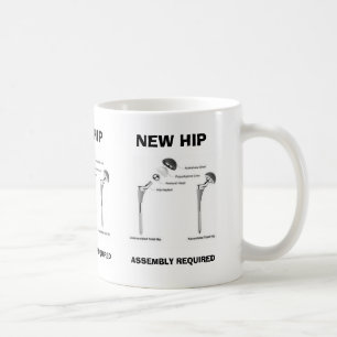 Rolig höftkirurgi - krävd enhet kaffemugg
