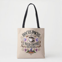 Rolig Hokus Pokus Jag Behöver Kaffe Häxa