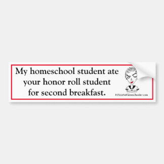 Rolig Homeschool bildekal