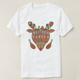 Rolig höna för något liknande för julhjortBlitzen Tee Shirt