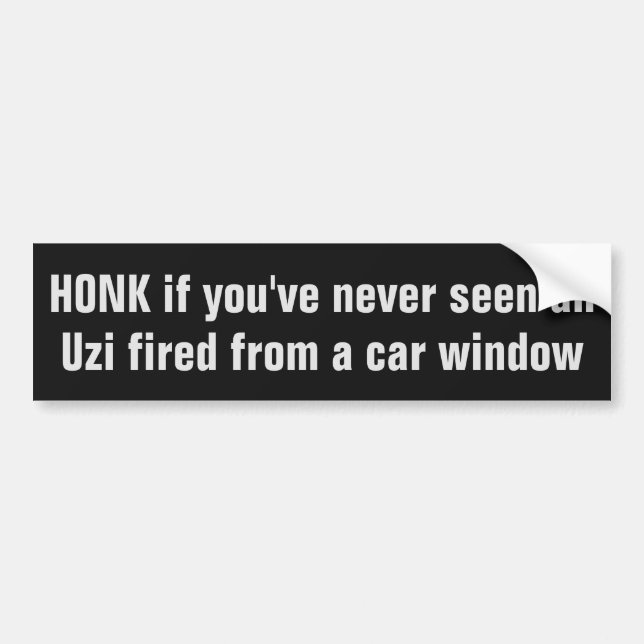 Rolig HONK dekal (Framsidan)