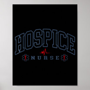 Rolig Hospice Sjuksköterska Doktor Examen Medicins Poster