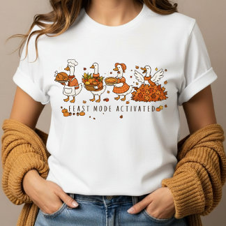 Rolig höst-te-t-shirt för Friendsgiving  T Shirt