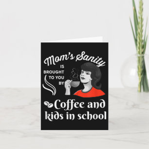 Rolig humor för åter till skolan Mamma_lärare- För Kort