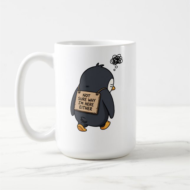 Rolig humor för introverta kaffemugg (Vänster)