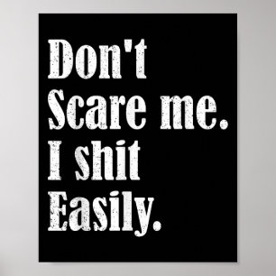 Rolig humor Sarcastic Quote _ Retar mig inte, jag Poster