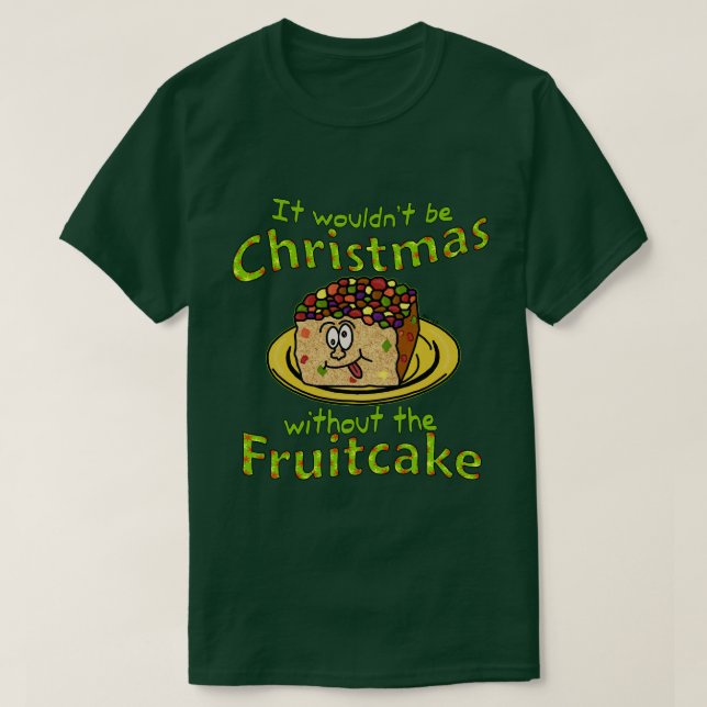 Rolig humor v2 för jultecknadFruitcake Tröja (Design framsida)
