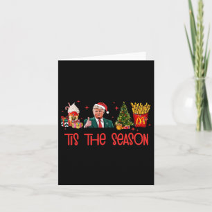 Rolig humoristisk Donald Trump Tis The Season Trum Kort