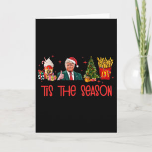 Rolig humoristisk Donald Trump Tis The Season Trum Kort