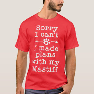 Rolig hund ägare ger tyvärr Cant-planer med min bo T Shirt