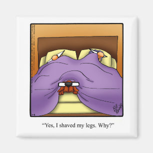 Rolig hund ägare Humor Magnet