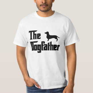 Rolig hund ägare till Dogfather-dachshund T Shirt
