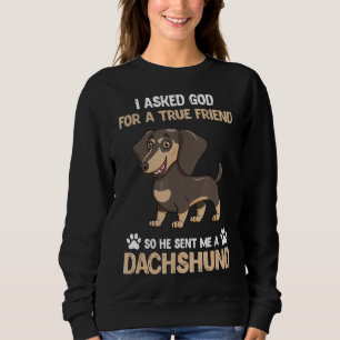 Rolig hund Älskare bad Gud om sann vän som skickad T Shirt