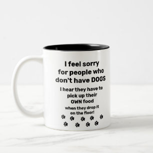 rolig hund Älskare Gift Två-Tonad Mugg