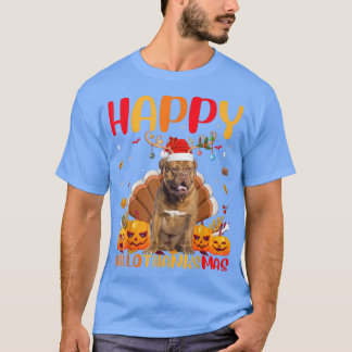Rolig hund Älskare Lycklig Dogue de Bordeau Hund H T Shirt