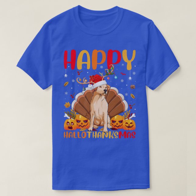 Rolig hund Älskare Lycklig Golden Retriever Hund H T Shirt (Design framsida)