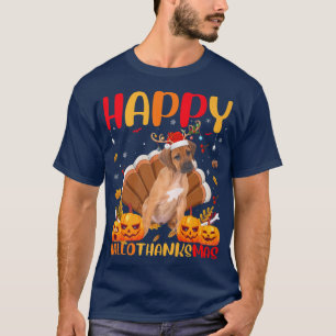 Rolig hund Älskare Lycklig Rhodesian Ridgeback Hel T Shirt