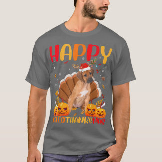 Rolig hund Älskare Lycklig Rhodesian Ridgeback Hel T Shirt