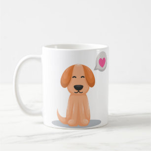 Rolig hund Älskare Mugg - Gift för sällskapsdjursä