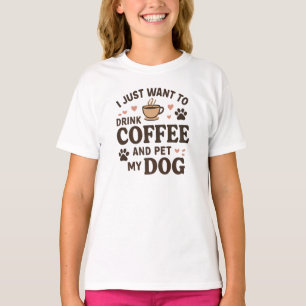 Rolig hund Älskare Mugg Hund Mamma Hund Pappa T Shirt