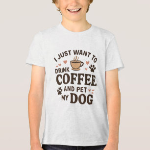 Rolig hund Älskare Mugg Hund Mamma Hund Pappa T Shirt