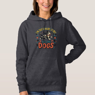 Rolig Hund Älskare Vintage Husdjur Alla Hundar Des T Shirt