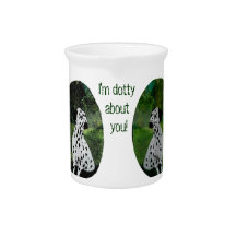 Rolig hund Art Dalmatien Kärlek