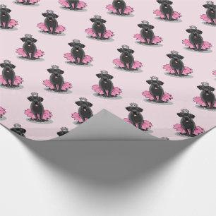Rolig hund Ballet Princess Svart lab Retriever Presentpapper