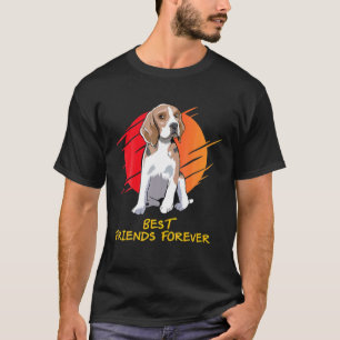 Rolig hund Beagle Best Friends for ver Beagle Älsk T Shirt
