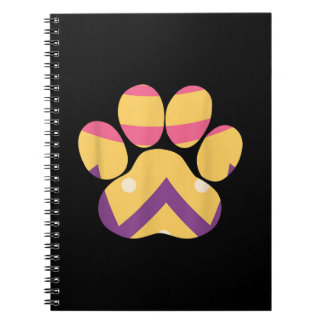 Rolig hund Cat Lovers Gift med färgat ägg från Tas Anteckningsbok