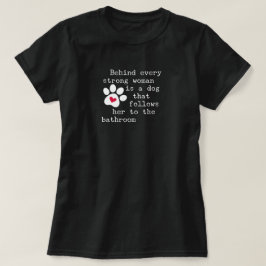 Rolig Hund Citat - Hund Klo T Shirt
