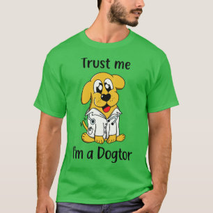 Rolig hund Doktor T Shirt
