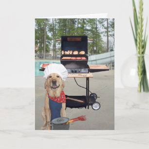 Rolig hund Fars dag Kort