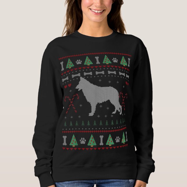 Rolig hund () för schackherjul, ugglatt svett L T Shirt (Framsida)
