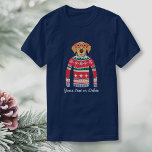 Rolig hund glasögon, Uggla julsötare T-shirt<br><div class="desc">Tröja på vintern med en hund med röda glasögon och en "Ugly" helgdag på julafton. Vi tänka att han är ganska höft! Anpassa med din egen anpassningsbar eller ta bara bort den. Gör en perfekt skjorta till en ugg party eller Helgdag till vilken hund älskare som helst.</div>