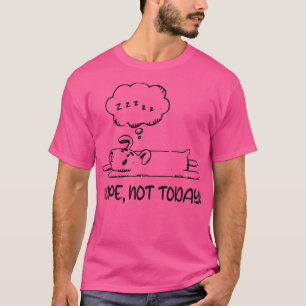 Rolig hund golv t shirt