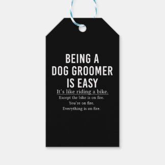 Rolig hund Groomer är enkelt att vara Hund Groomer Presentetikett