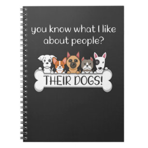 Rolig hund Groomer Quote Pet Puppy Grooming Kärlek Anteckningsbok